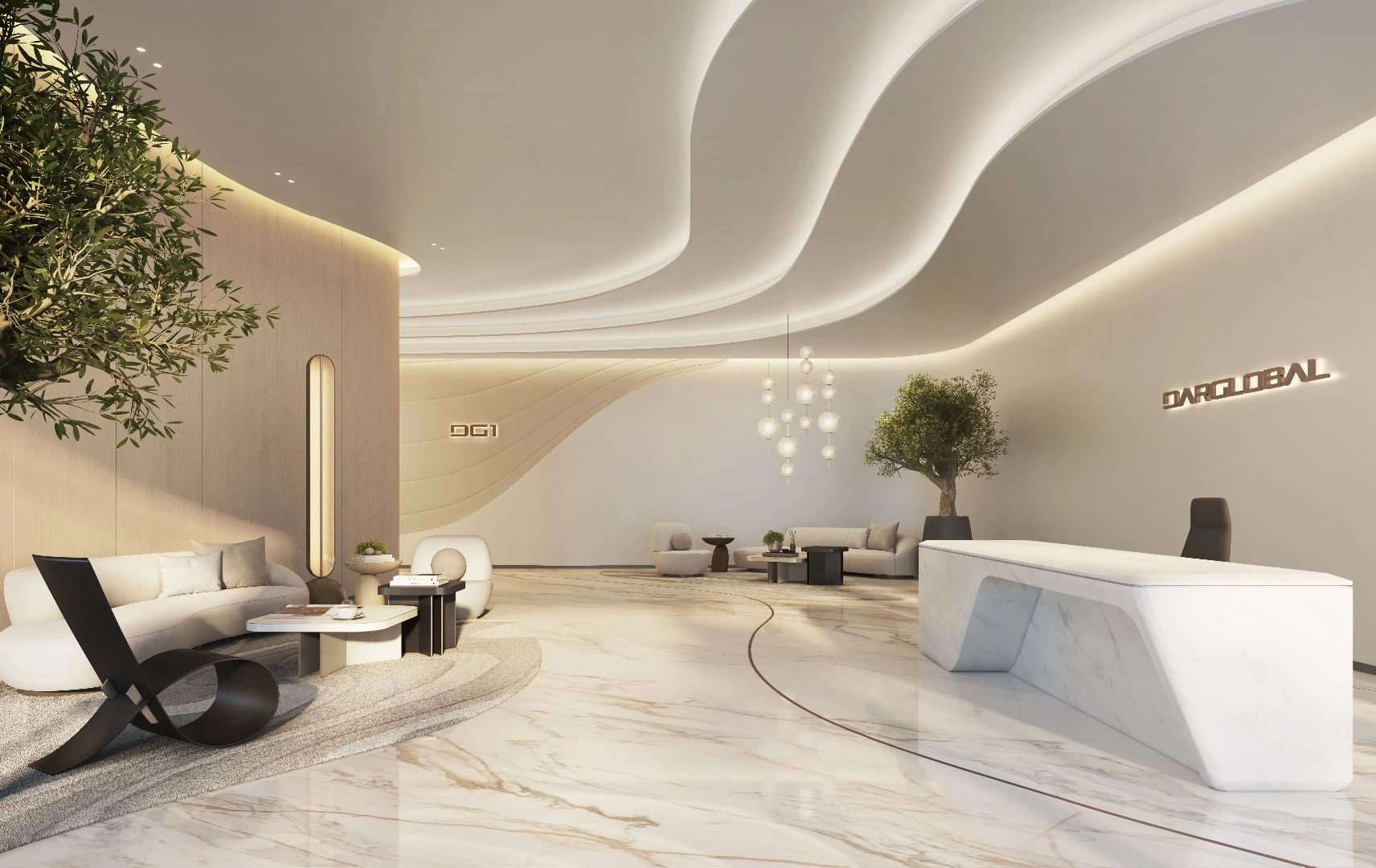 مجتمع مسکونی لوکس در بیزنس بی دبی