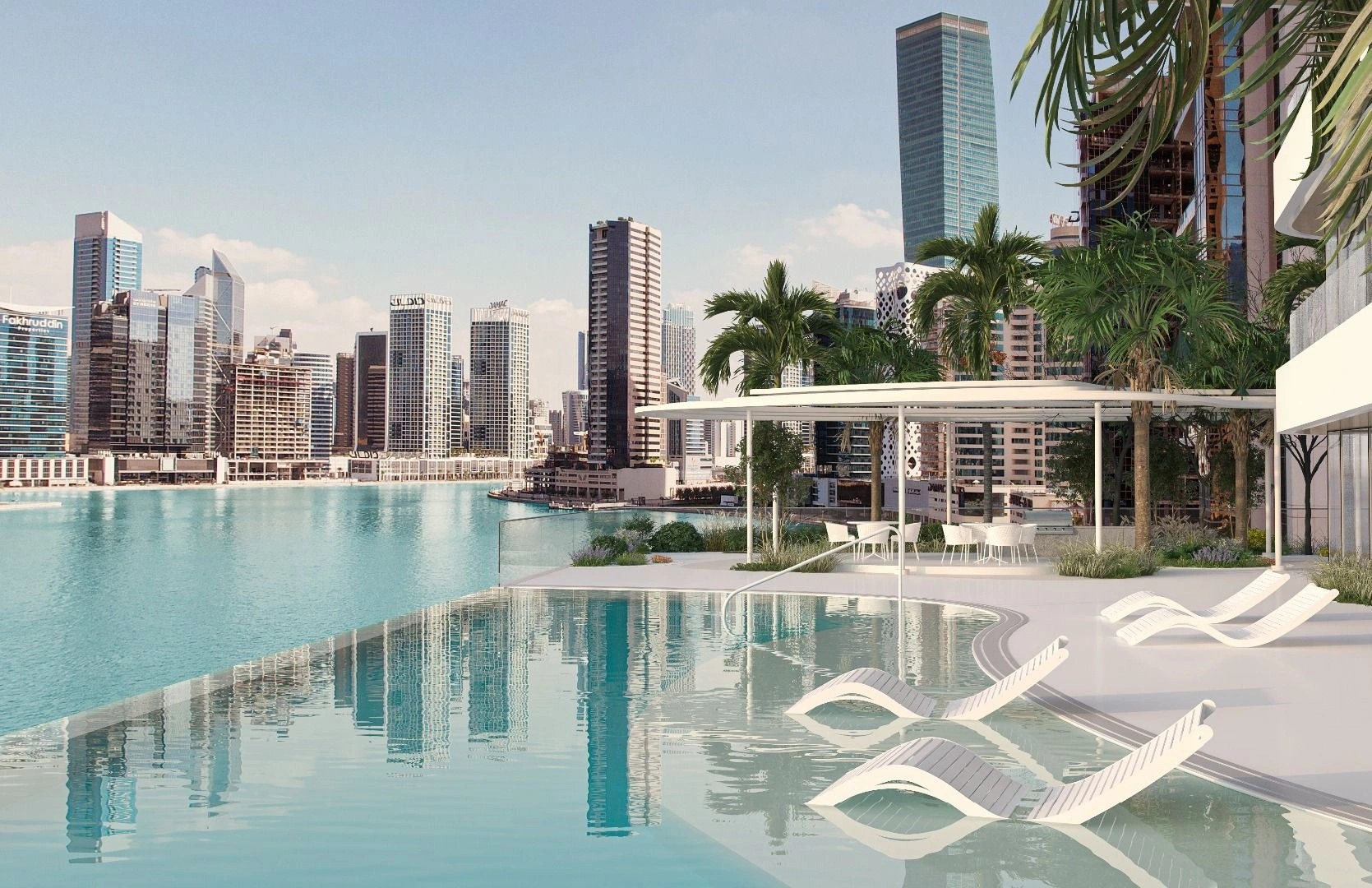 مجتمع مسکونی لوکس در بیزنس بی دبی