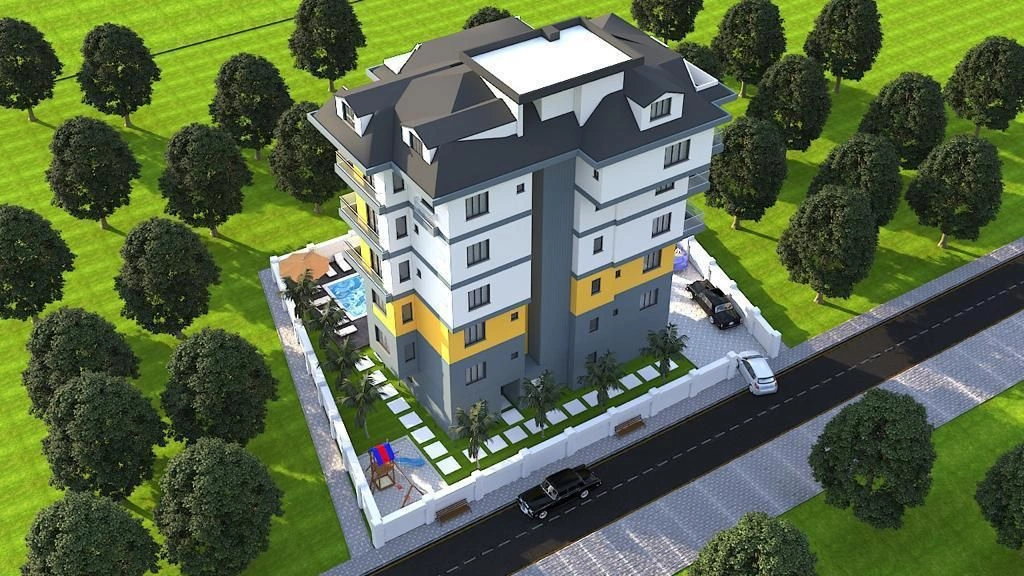 Luxury residential complex in Alanya Avsallar