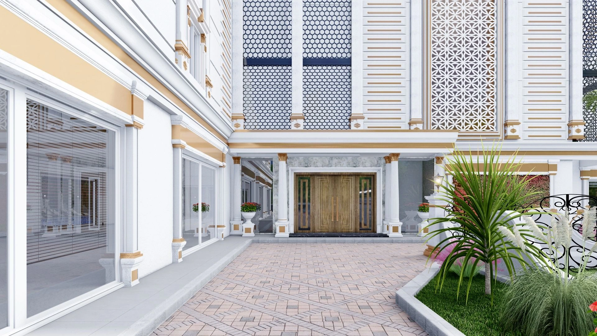 Luxury residential complex in Alanya Turkey