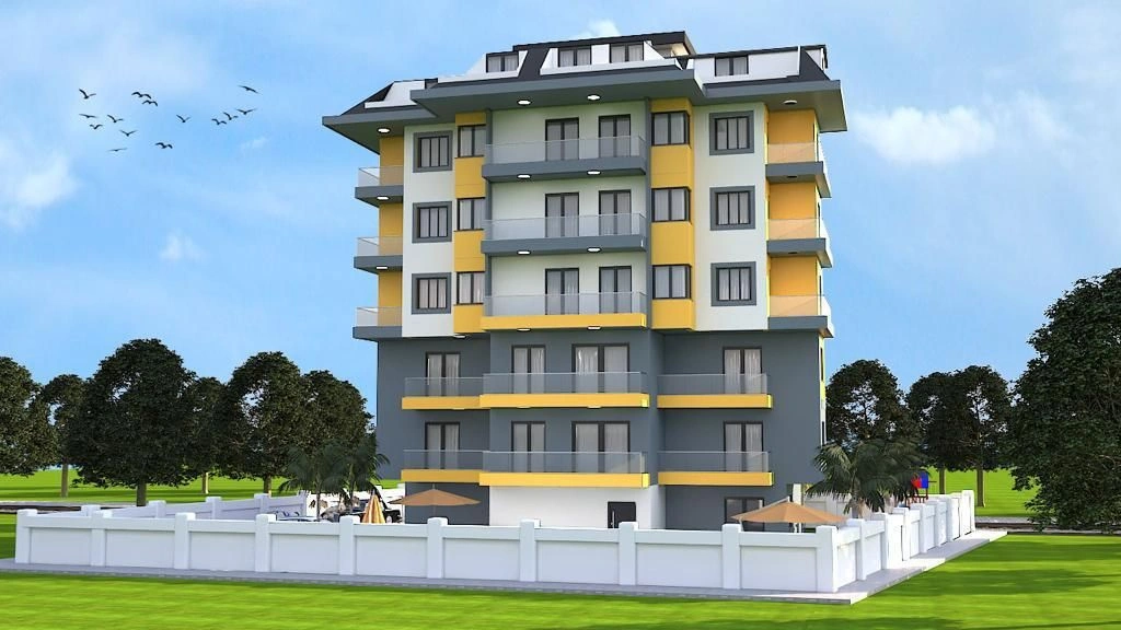 Luxury residential complex in Alanya Avsallar