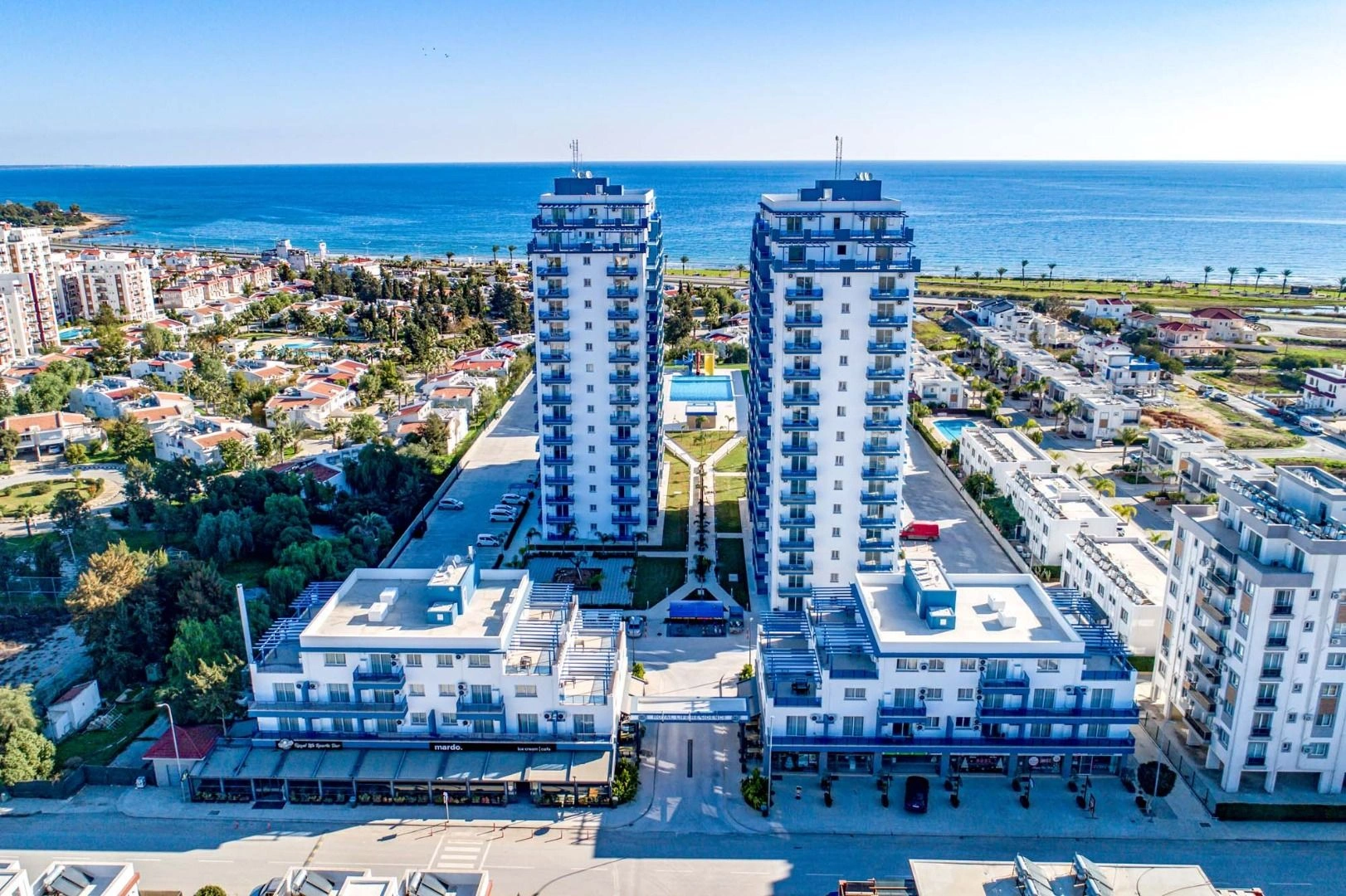 550戸の快適な高級住宅複合