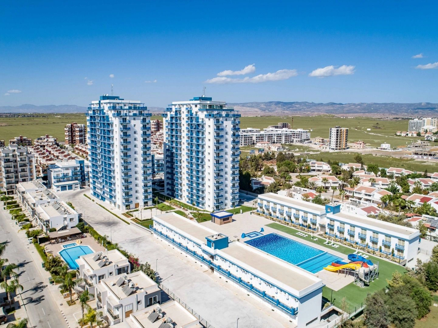 550戸の快適な高級住宅複合