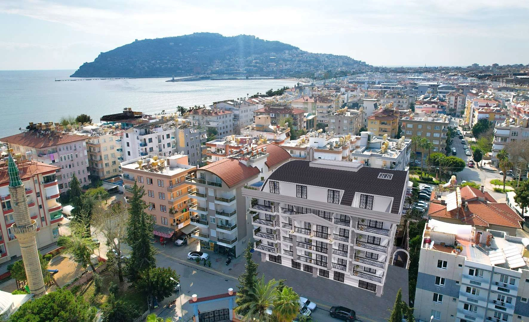 مجموعه مسکونی ۱۰۰ متر از دریای مدیترانه