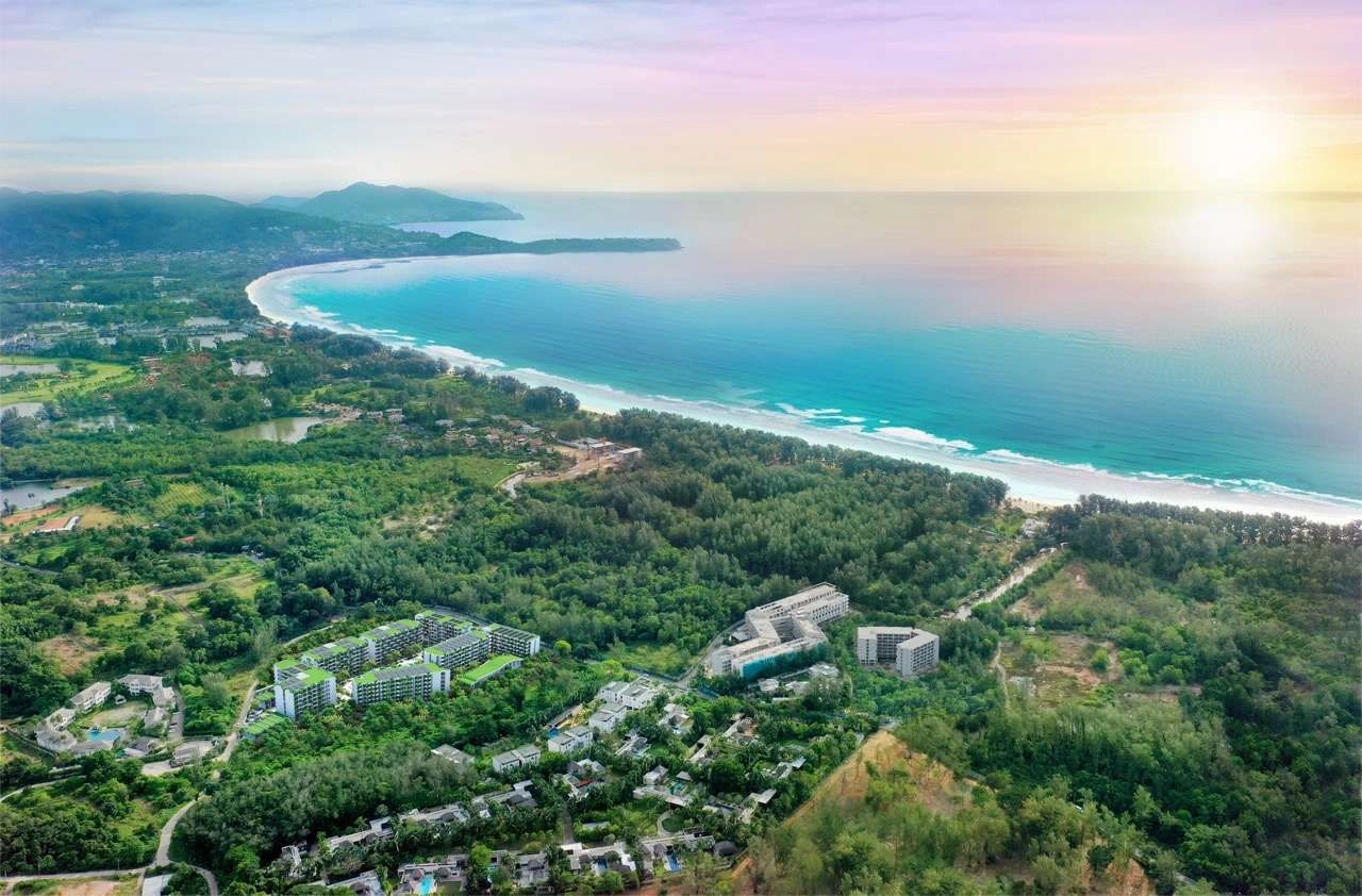 Luxury apartment in Phuket Lagoon of Thailand