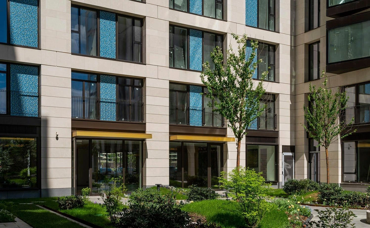 Residential complex of advanced European architecture