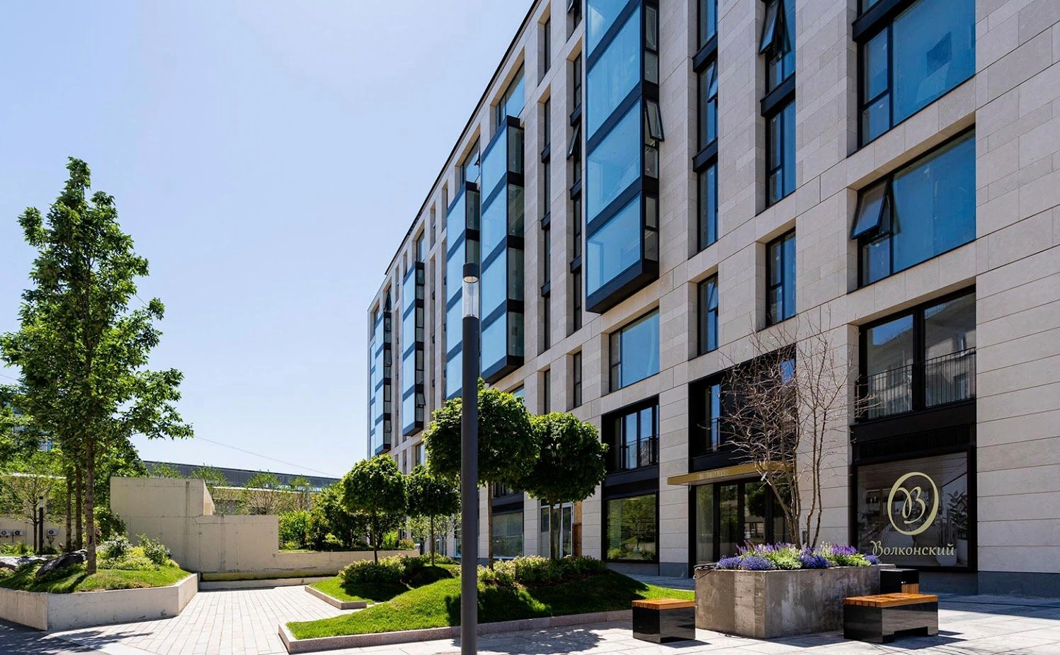 Residential complex of advanced European architecture