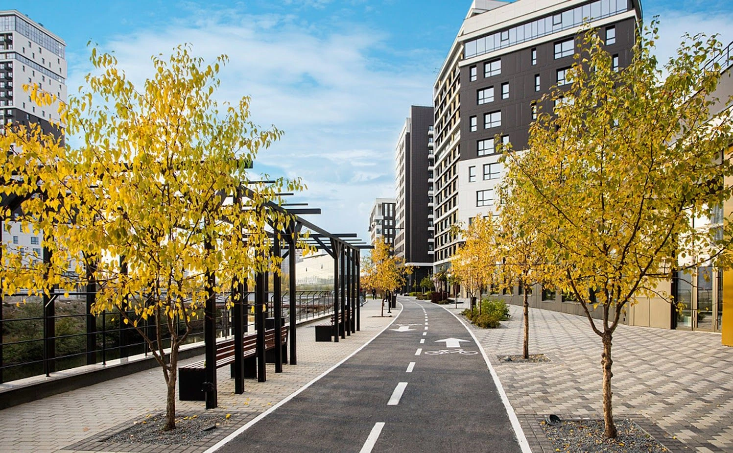 المجمع السكني في منطقة أكتوبر