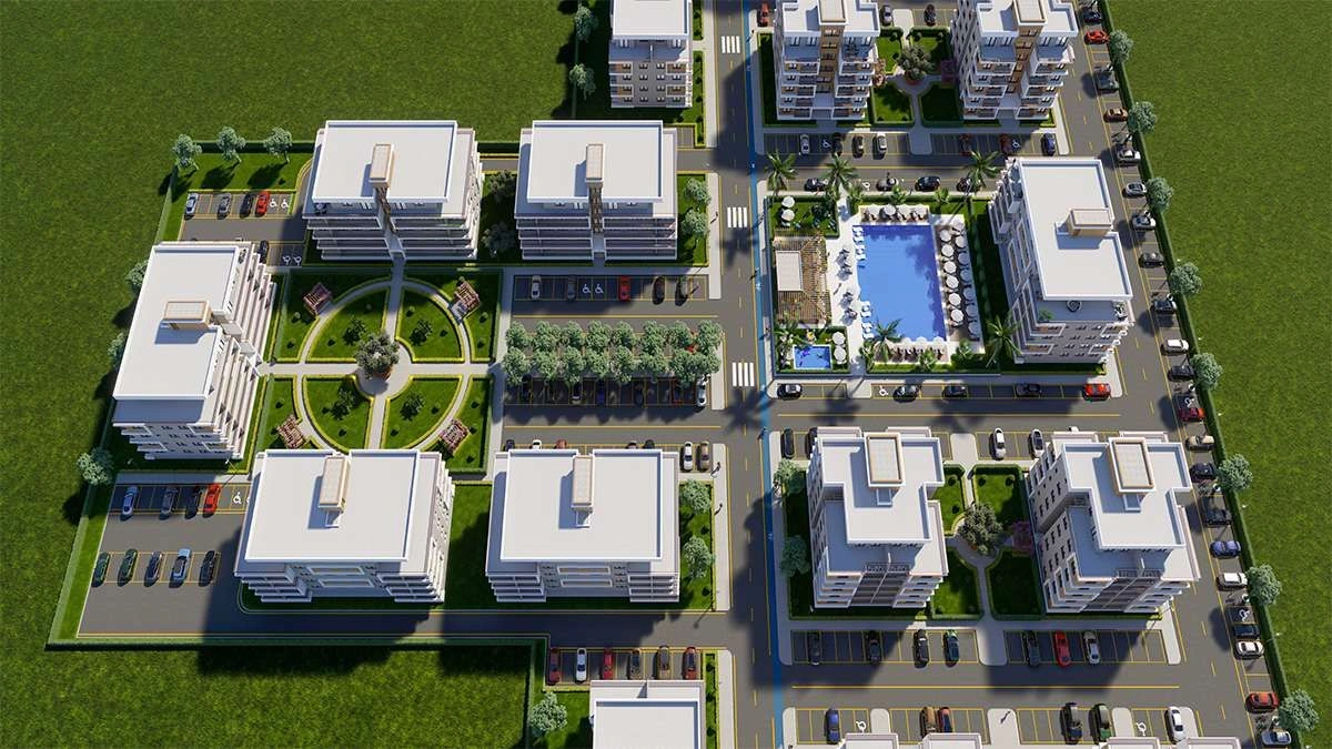 Modern project in Gecitkala for permanent residence