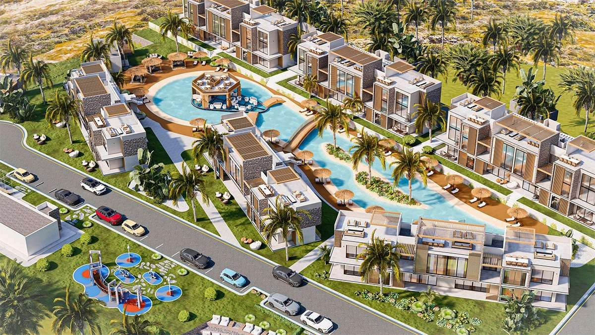 Modern luxury apartments in the Esentepe region