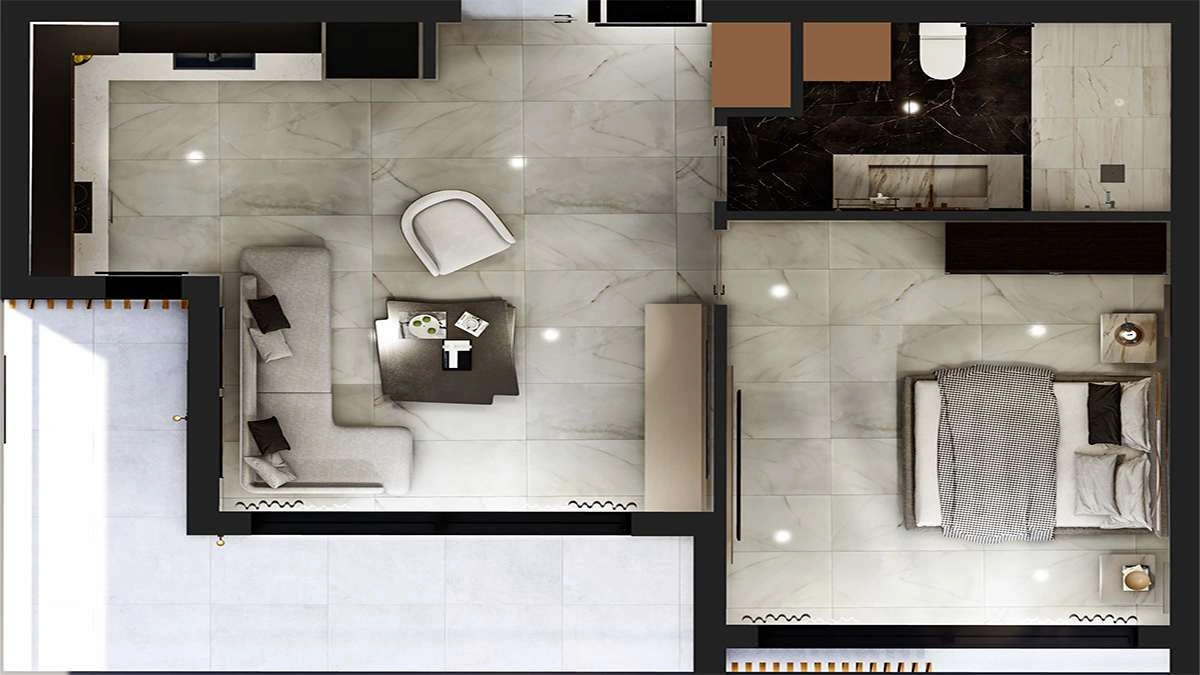 Modern luxury apartments in the Esentepe region