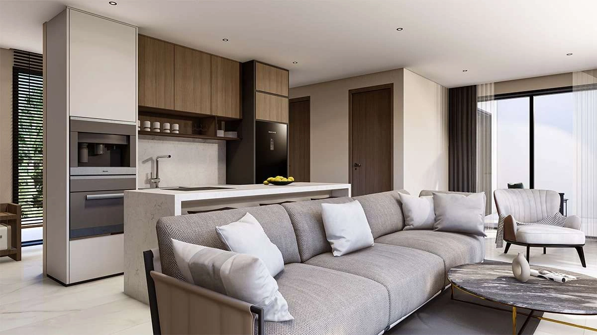 Modern luxury apartments in the Esentepe region