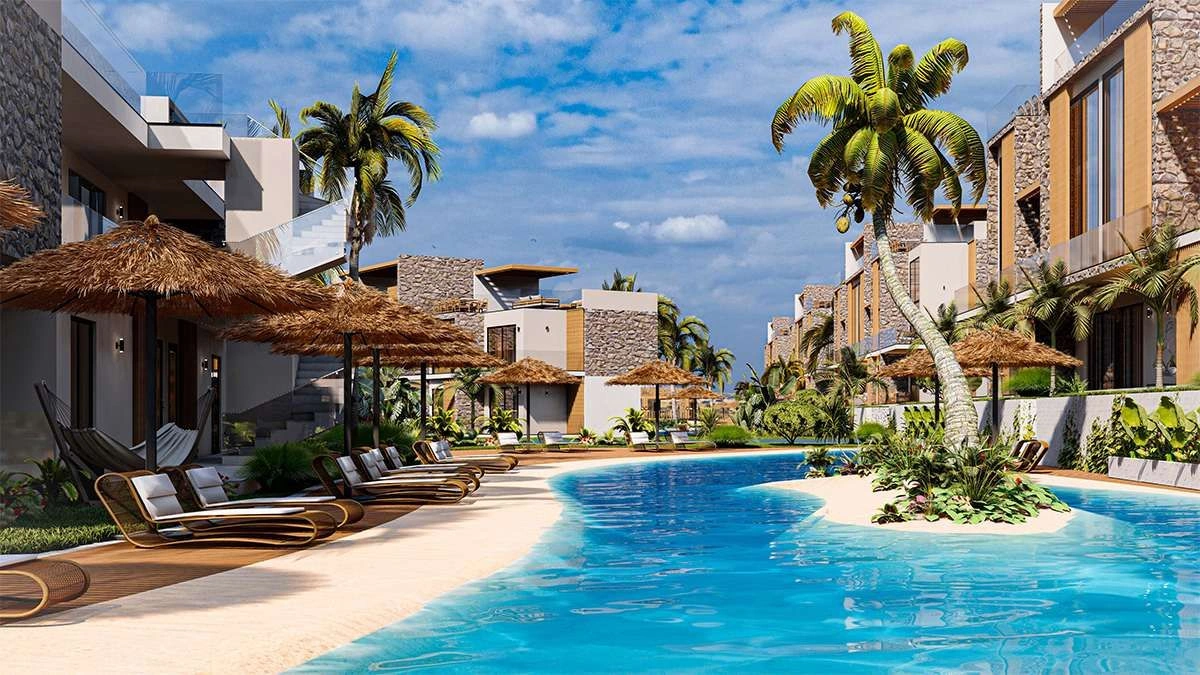 Modern luxury apartments in the Esentepe region