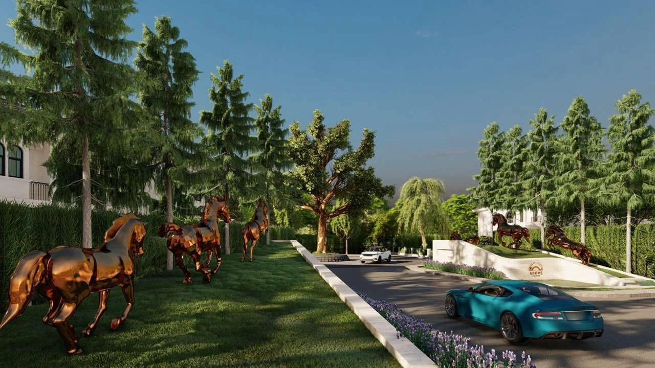 Modern residential complex Phuket Thailand