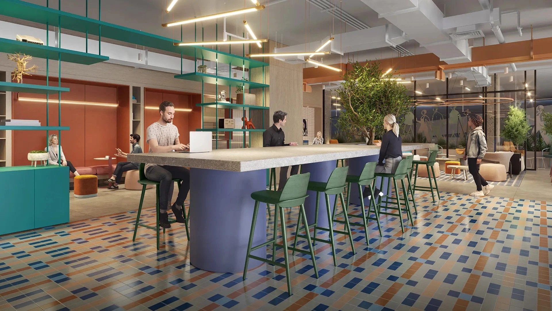 Luxurious complex in heart of emirate Dubai