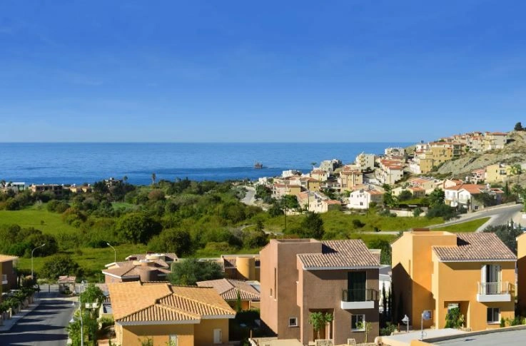 مجتمع مسکونی منحصر به فرد در سواحل پافوس در قبرس