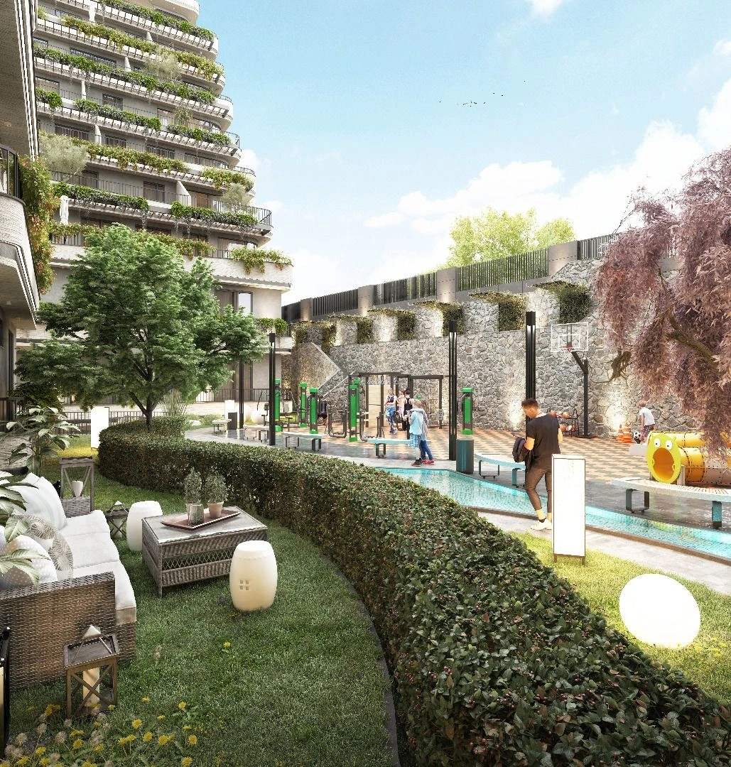 亚洲区中心的高端住宅小区