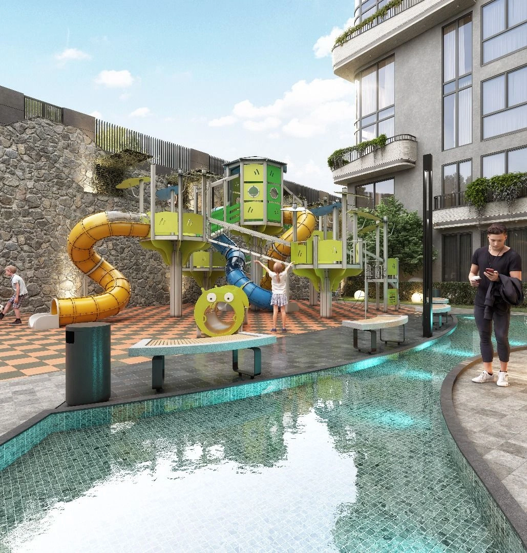 亚洲区中心的高端住宅小区