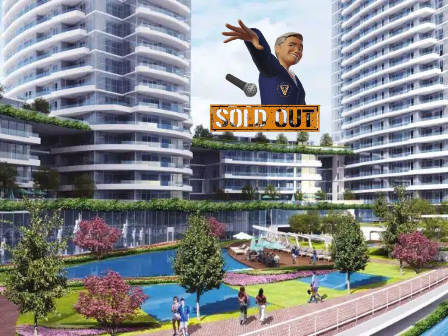 Residential complex in Kartal district of Istanbul