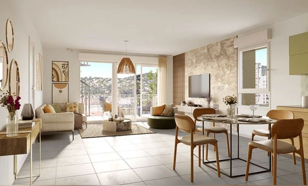 Luxury apartments in France, between Nice and Cannes