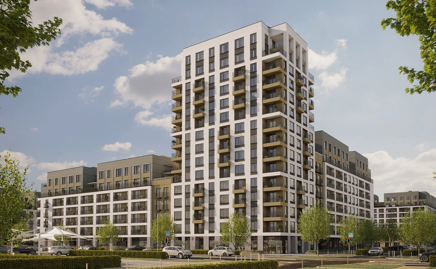 Residential complex in the Academic district