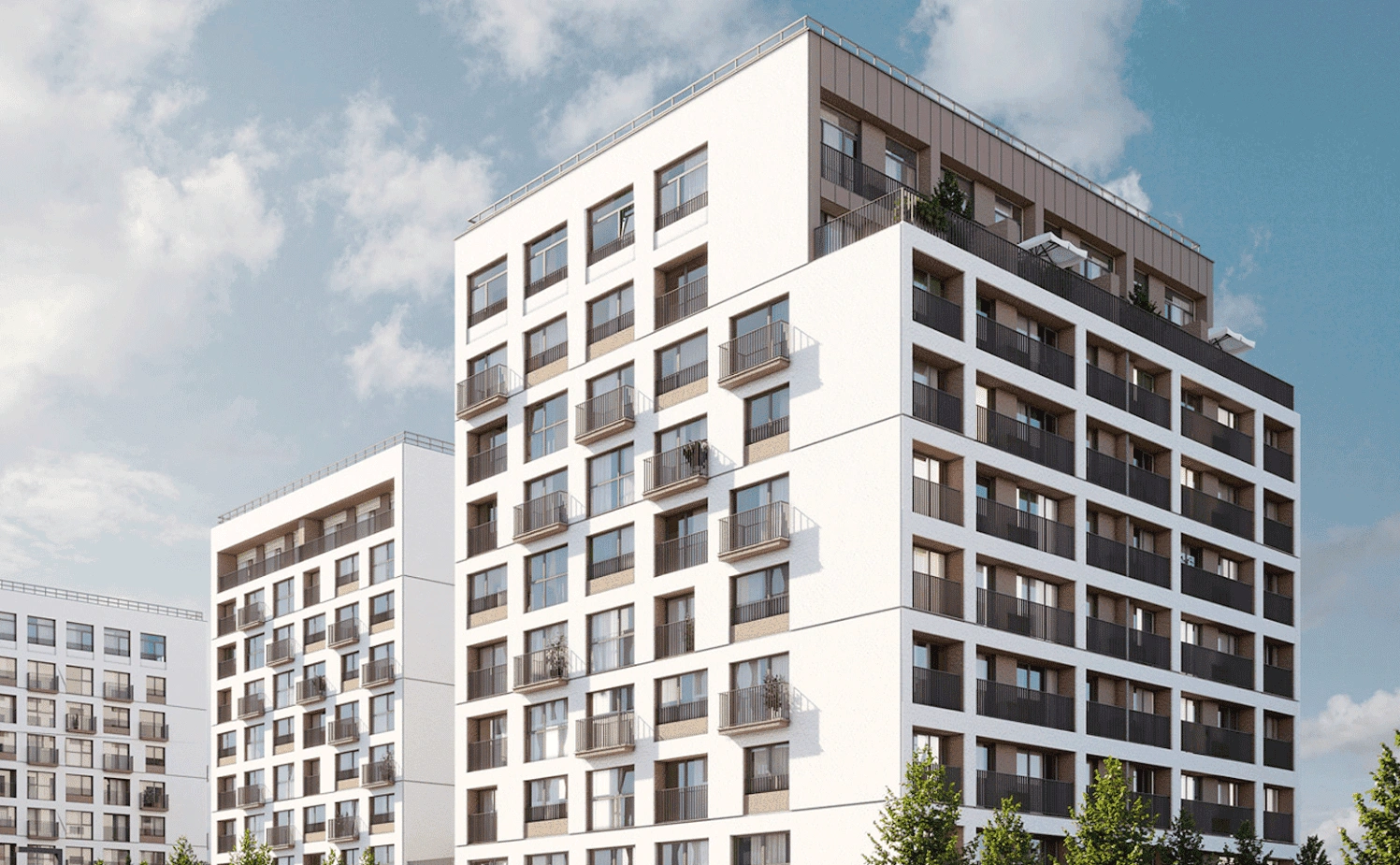 Residential complex in the Oktyabrsky district