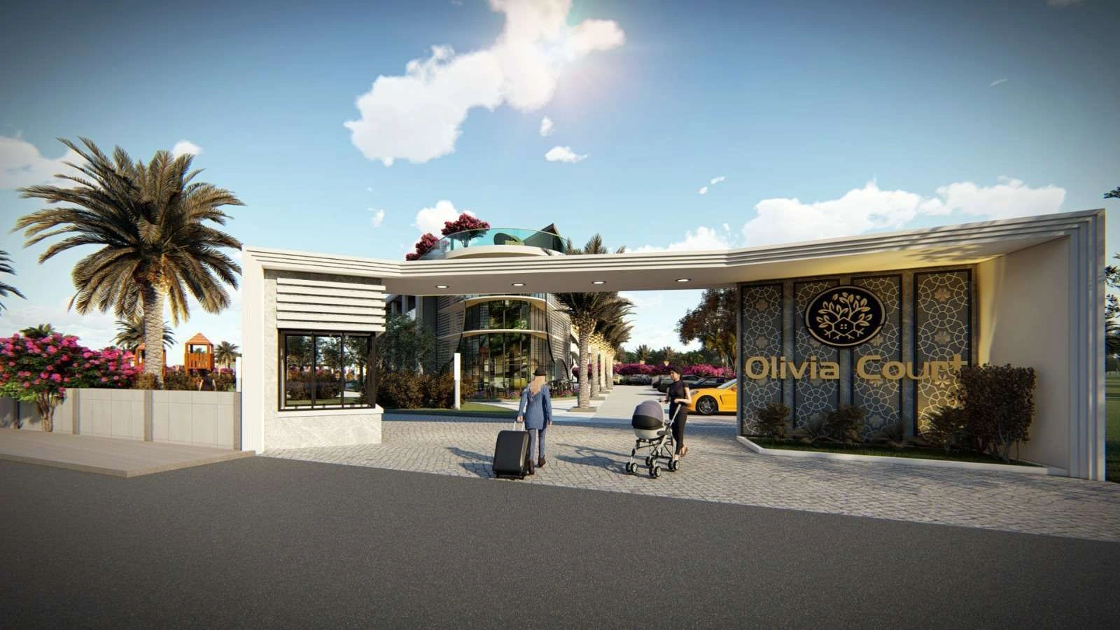 Project on coastline in Lapta area of Northern Cyprus