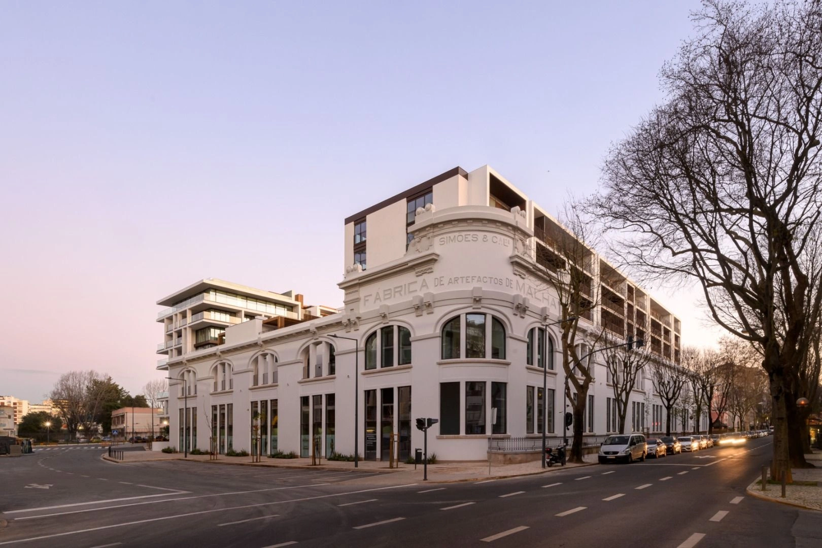 Elitärer Wohnkomplex im historischen Stadtteil Lissabon