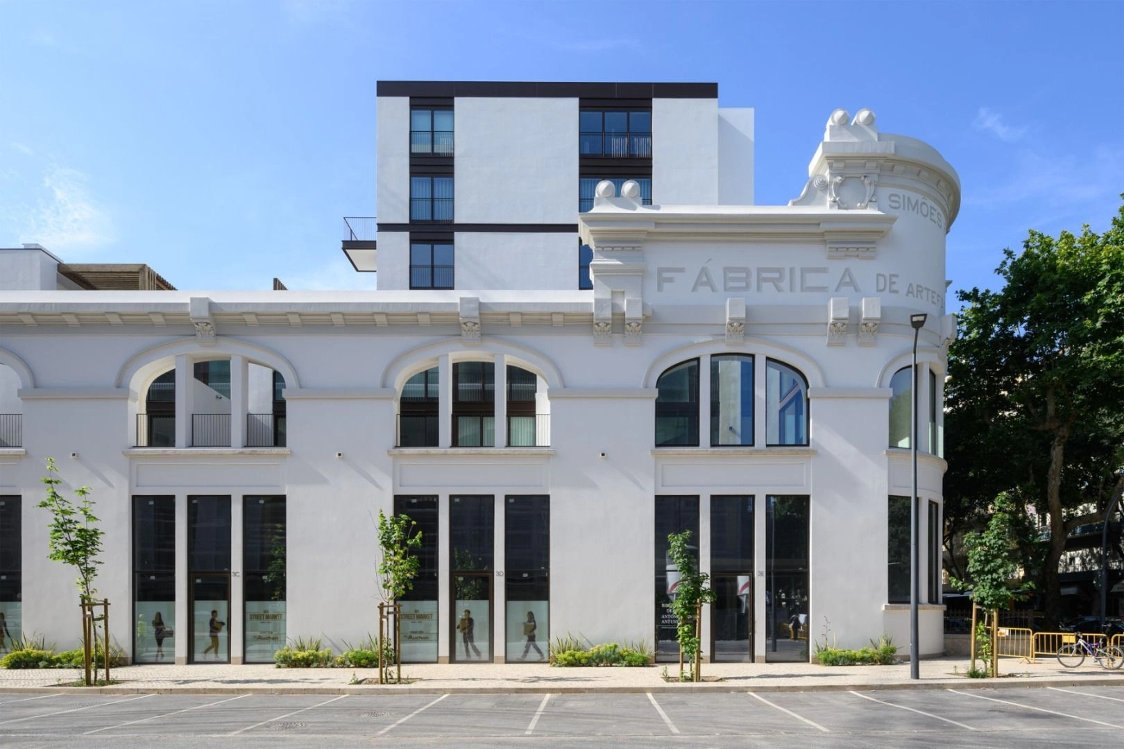 Elitärer Wohnkomplex im historischen Stadtteil Lissabon