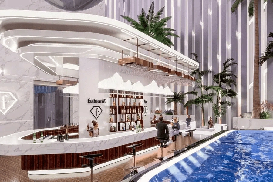 Elite 63-storey skyscraper in Dubai