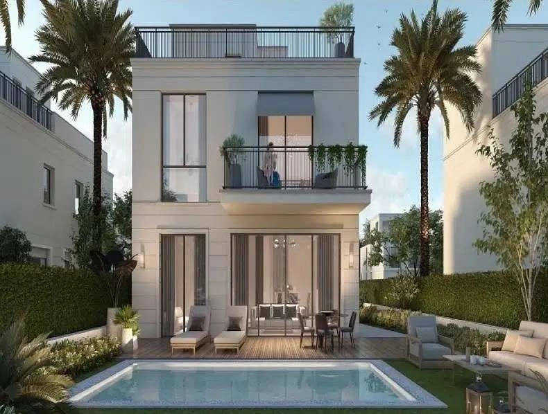 Luxury project on a separate island in Abu Dhabi, UAE