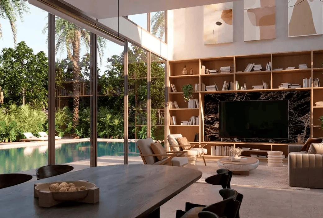 Complexe résidentiel dans l'émirat d'Abu Dhabi, Émirats Arabes Unis