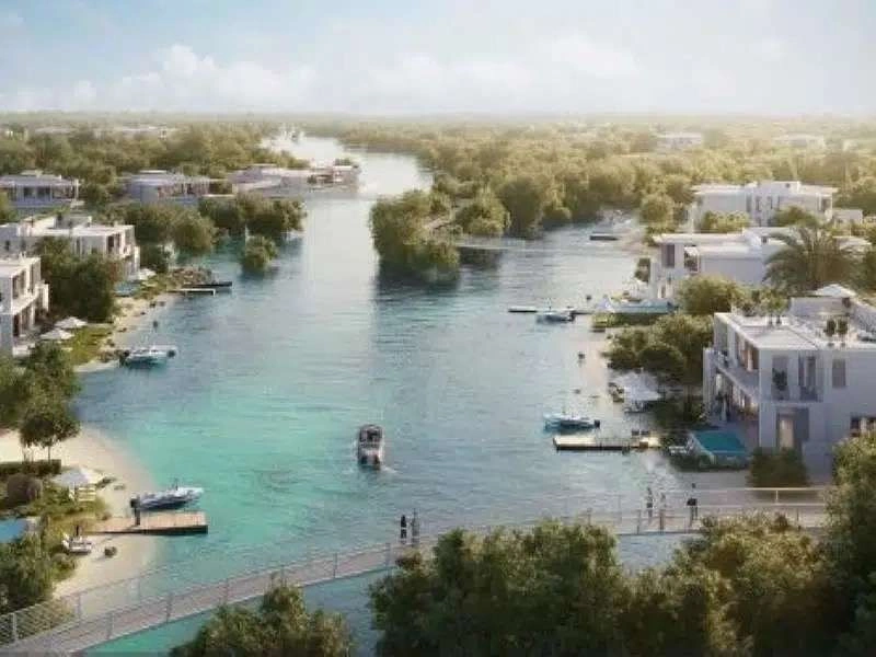 Luxury project on a separate island in Abu Dhabi, UAE