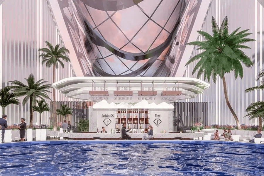 Elite 63-storey skyscraper in Dubai