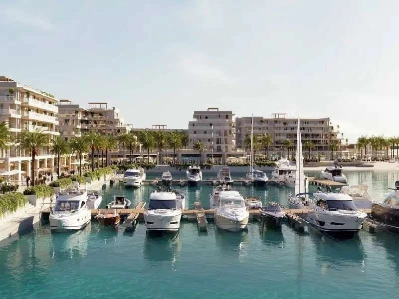 Luxury project on a separate island in Abu Dhabi, UAE