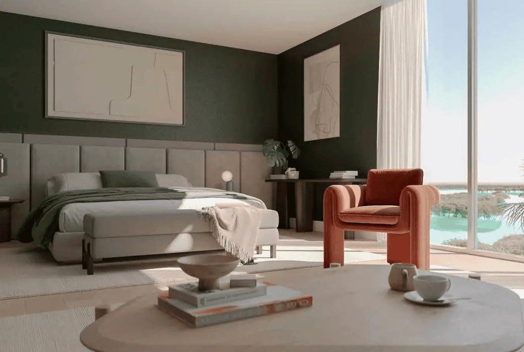 Complexe résidentiel dans l'émirat d'Abu Dhabi, Émirats Arabes Unis