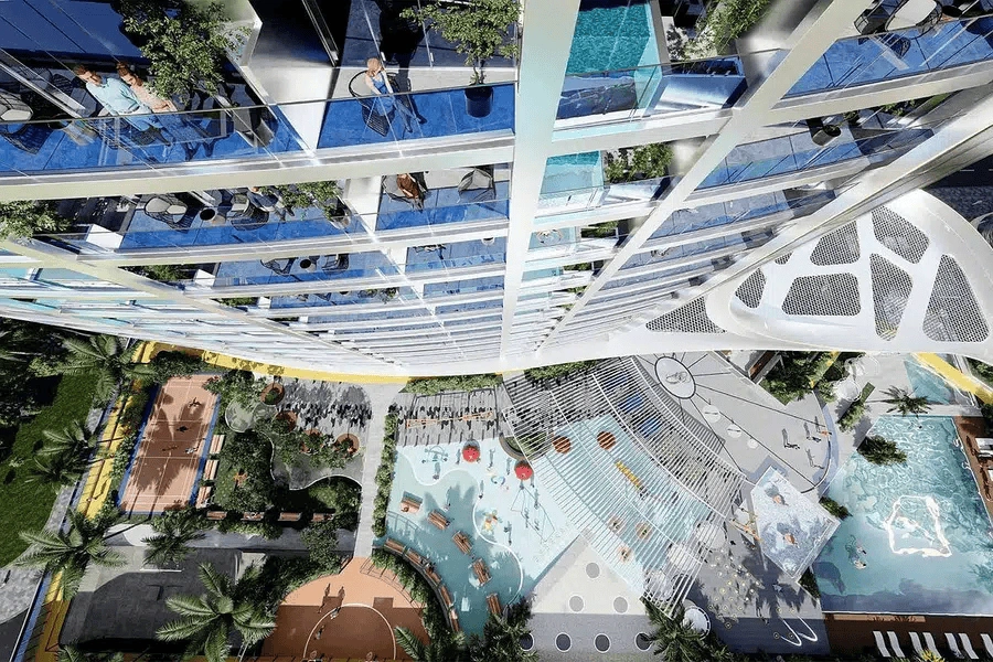 Elite 63-storey skyscraper in Dubai