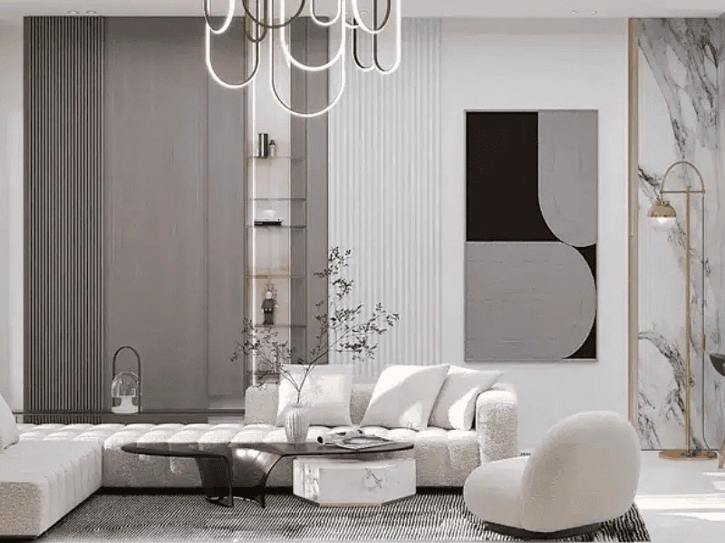 Luxurious residential complex in Dubai, UAE