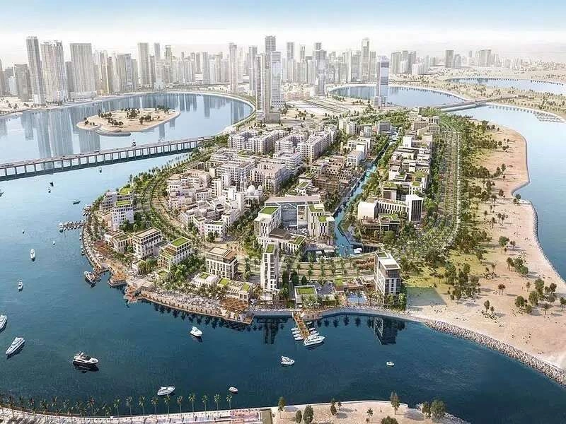 Luxury complex in central part of Sharjah emirate