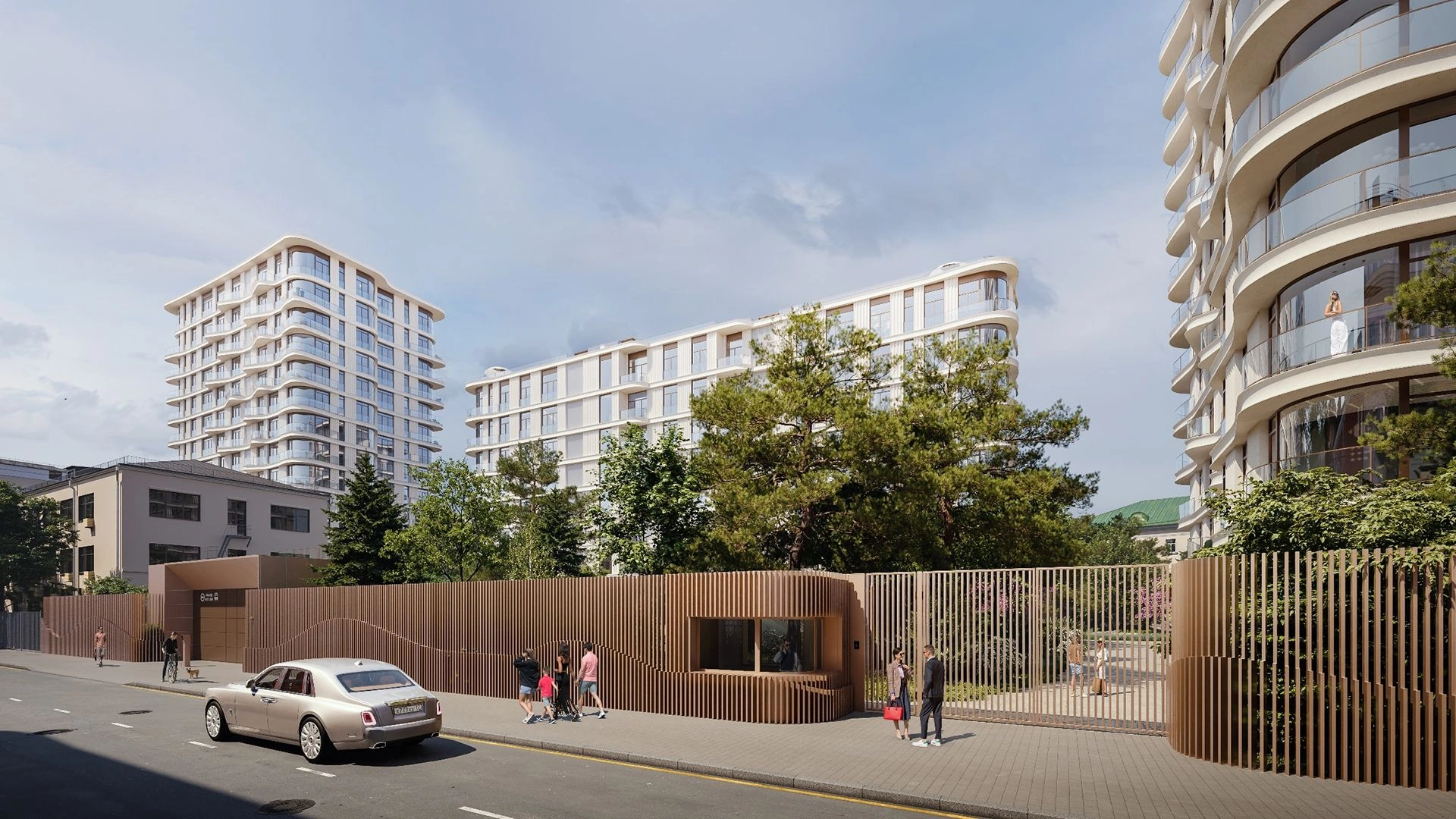 Exclusive complex 1 km from Red Square in Moscow