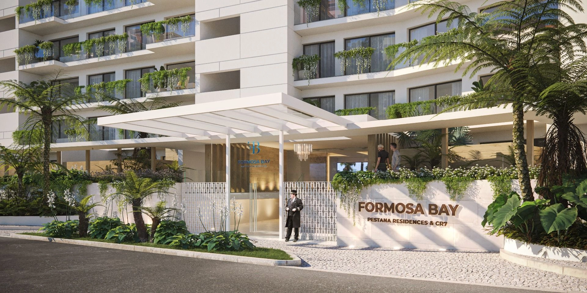 Architectural masterpiece on Formosa beach