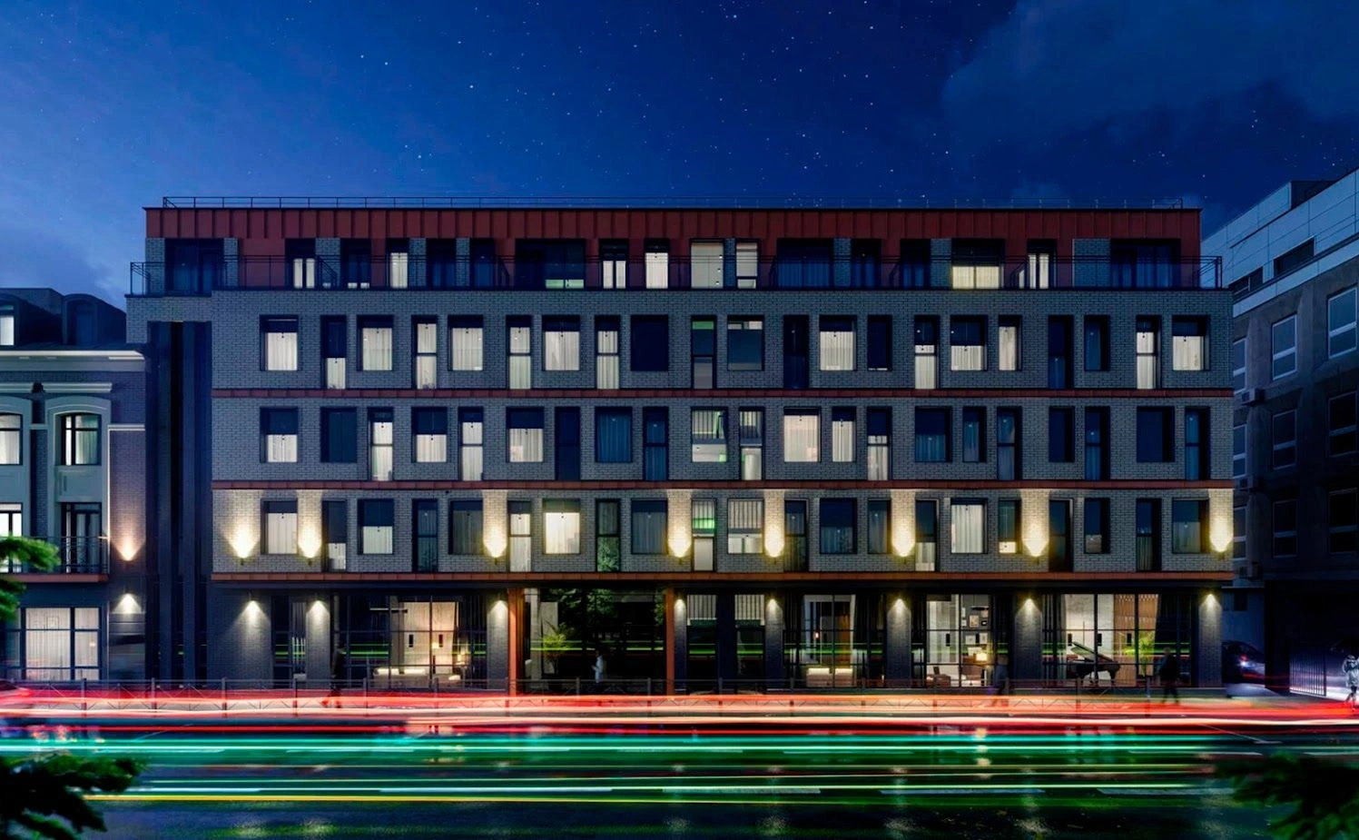 Apart-hotel in the Vakhitovsky district