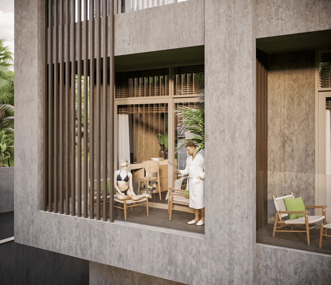 Apartments in best location for comfortable life in Bali