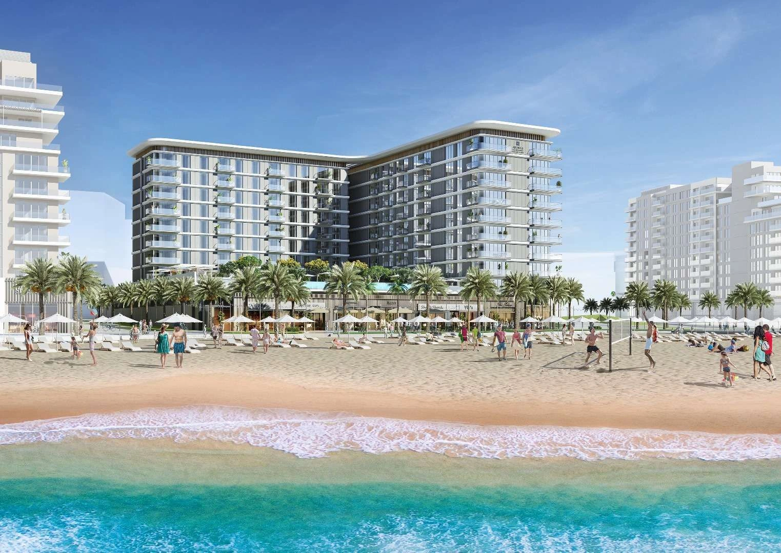 Otel hizmetleri sunan yeni konut kompleksi