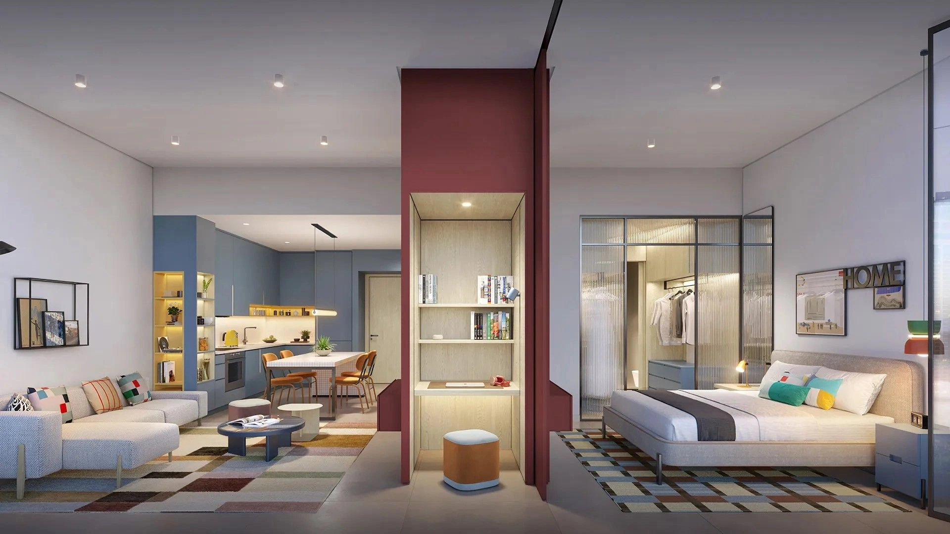 Luxurious complex in heart of emirate Dubai