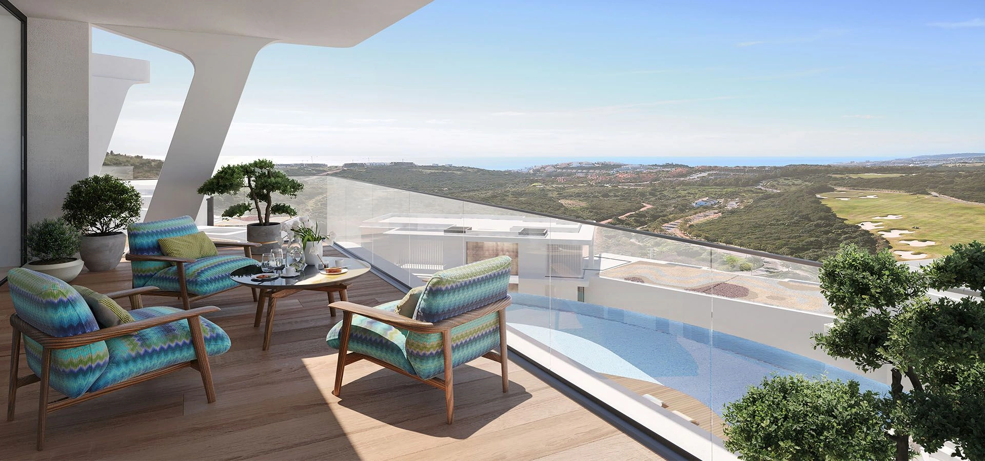 Upscale residential complex in Costa del Sol area of Spain
