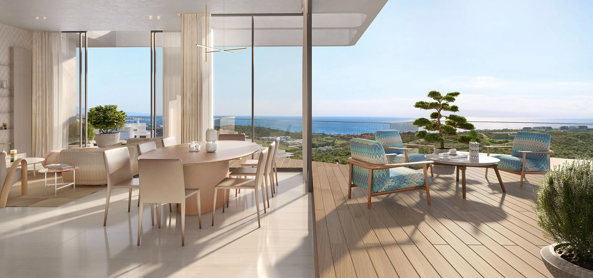 Upscale residential complex in Costa del Sol area of Spain