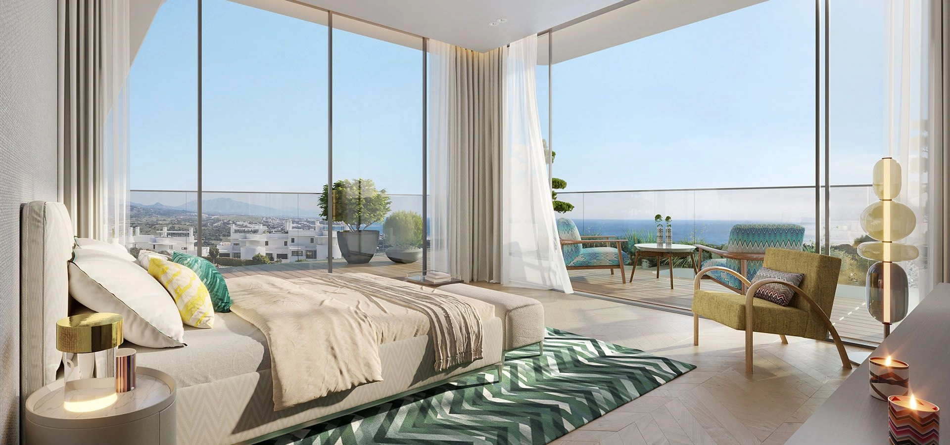 Upscale residential complex in Costa del Sol area of Spain