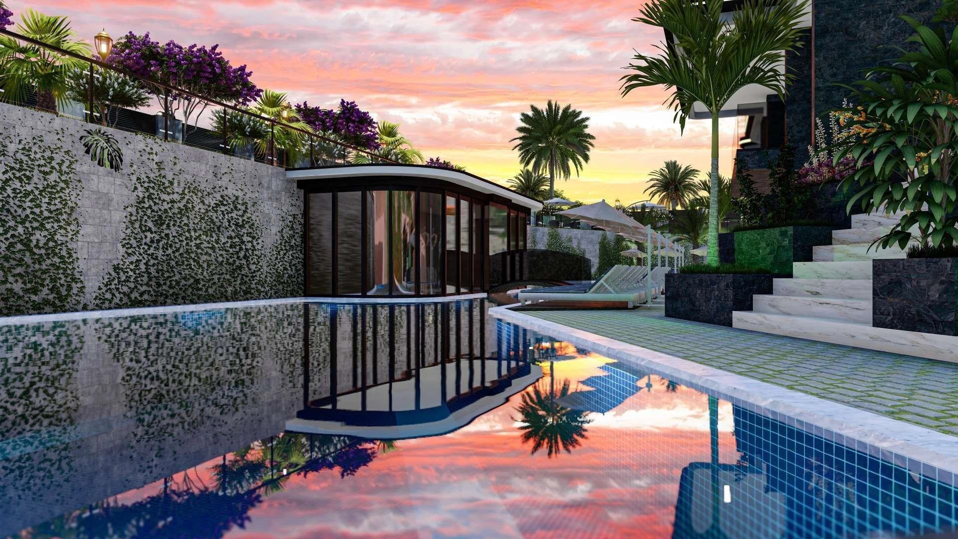 Комплекс у пляжа Газипаша Аланья