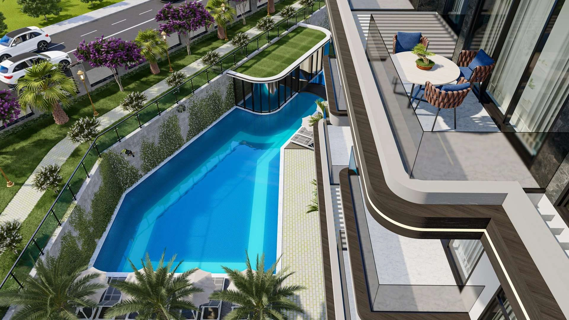 Комплекс у пляжа Газипаша Аланья